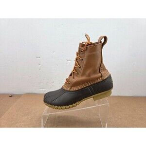 LL Bean Women’s 6” Bean Duck Boot Size 8 Narrow Rubber Leather Waterproof